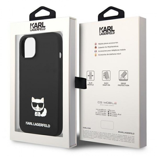 Karl Lagerfeld KLHCP14MSLCTBK iPhone 14 Plus 6.7 