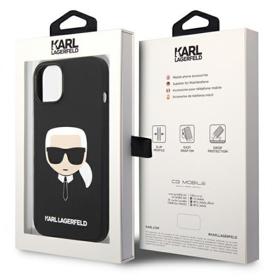 Karl Lagerfeld KLHCP14MSLKHBK iPhone 14 Plus 6.7 