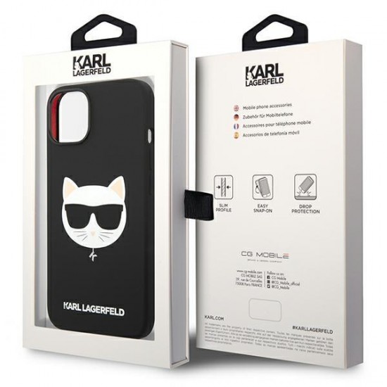 Karl Lagerfeld KLHMP14MSLCHBK iPhone 14 Plus 6.7 
