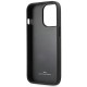BMW Leather Stamp Case for iPhone 14 Pro - Black