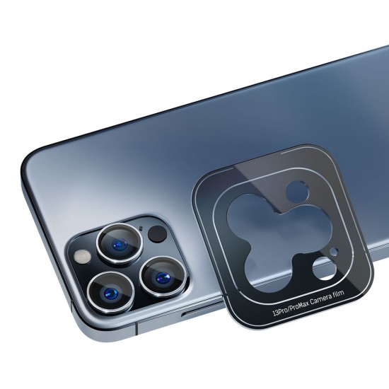 iPhone 13 Pro Max / 13 Pro 9H Camera Glass for 3mk Lens Protection Pro Series Lens - Gold