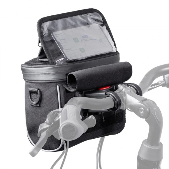 Wozinsky Handlebar Bag Bike Shoulder Bag Black (WBHBB-01)