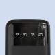 Dudao capacious powerbank with 3 built-in cables 20000mAh USB Type C + micro USB + Lightning black (Dudao K6Pro +)