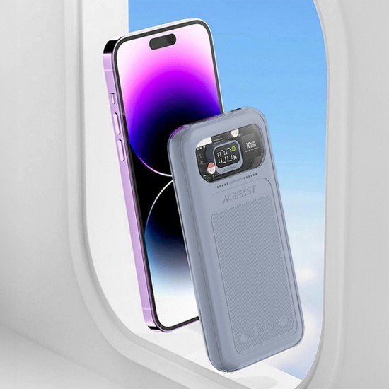 Acefast powerbank 10000mAh Sparkling Series fast charging 30W gray (M1)