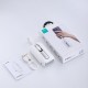 Joyroom mini powerbank 10000mAh Colorful Series 22.5W with 2 built-in USB C and Lightning cables white (JR-L012)