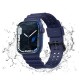Strap Triple Protection for Apple Watch 38 / 40 / 41 mm band bracelet - navy blue