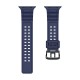 Strap Triple Protection for Apple Watch 38 / 40 / 41 mm band bracelet - navy blue