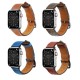 Strap Leather for Apple Watch 38 / 40 / 41 mm band bracelet - dark brown