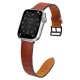 Strap Leather for Apple Watch 38 / 40 / 41 mm band bracelet - red
