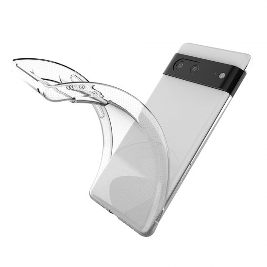 Ultra Clear 0.5mm Case for Google Pixel 7a Slim Cover Transparent