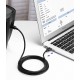 Ugreen USB Type B printer cable (male) - USB 2.0 (male) 480 Mbps 1.5 m black (US135 10350)