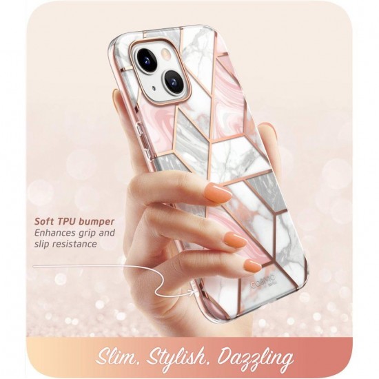 Supcase Cosmo iPhone 14 Plus Case - Pink Marble