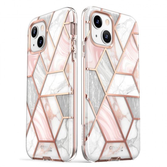 Supcase Cosmo iPhone 14 Plus Case - Pink Marble