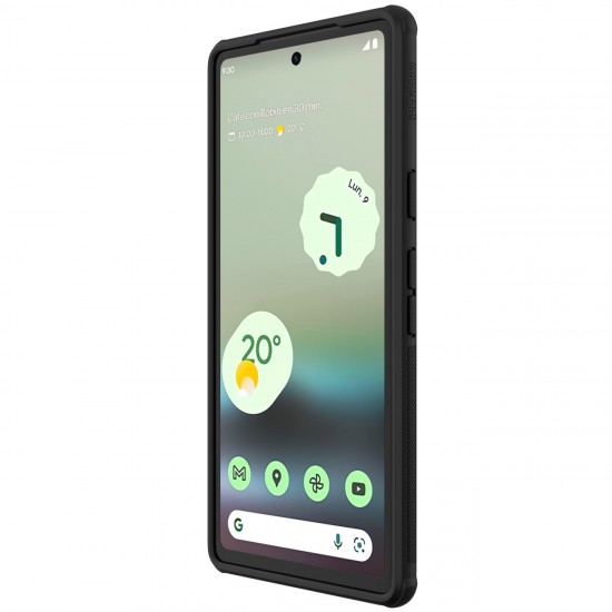 Google Pixel 7a Hard Case Nillkin Super Frosted Shield Pro Hard Case - Black