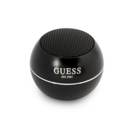 Guess Bluetooth speaker GUWSALGEK Speaker mini black / black