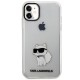 Karl Lagerfeld Ikonik Choupette Case for iPhone 11 / Xr - Transparent