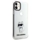 Karl Lagerfeld Ikonik Choupette Case for iPhone 11 / Xr - Transparent