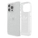 Adidas OR Protective Clear Case Glitter for iPhone 13 Pro / iPhone 13 - Transparent Silver