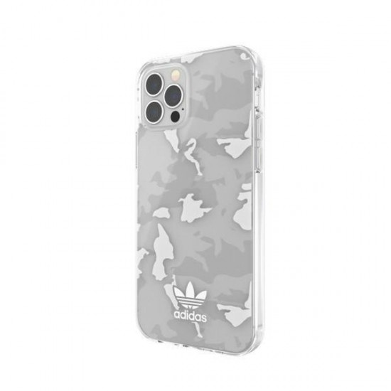 Adidas OR SnapCase Camo iPhone 12/12 Pro transparent/white 43705