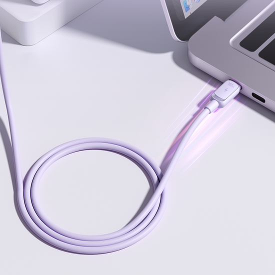 Joyroom Multi-Color Series A14 USB-C / Lightning 20W Cable 1.2 m - Purple