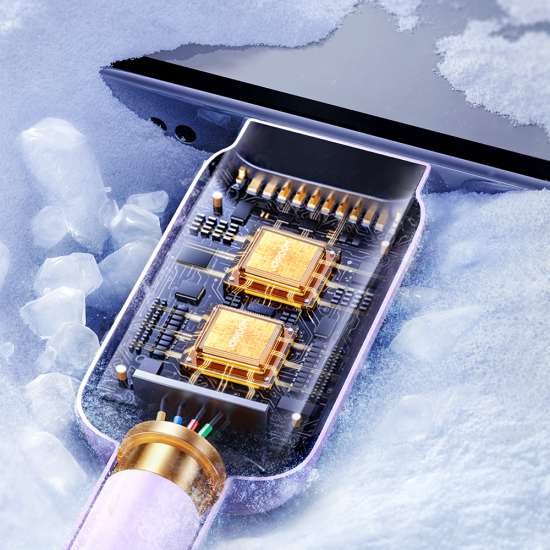 Joyroom Multi-Color Series A14 USB-A / USB-C 3A Cable 1.2m - Purple