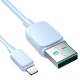 Joyroom Multi-Color Series A14 Lightning / USB-A 2.4A 1.2 m cable - blue