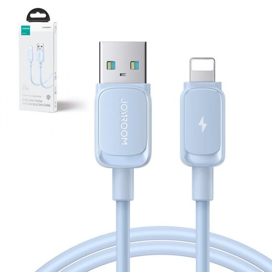 Joyroom Multi-Color Series A14 Lightning / USB-A 2.4A 1.2 m cable - blue
