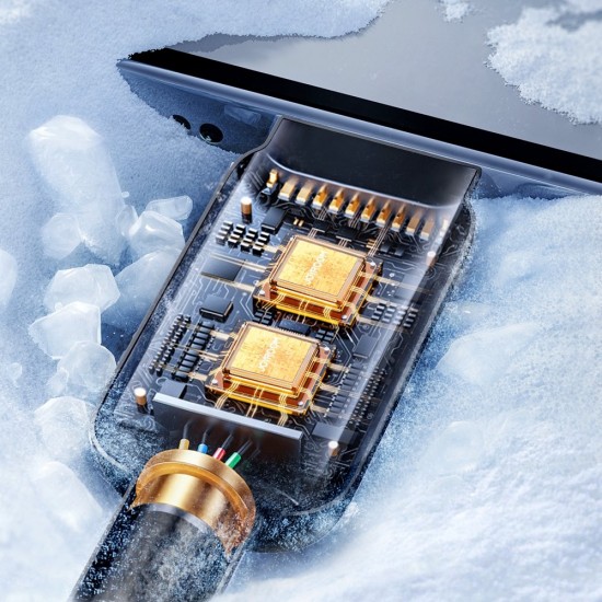 Joyroom Multi-Color Series A14 Lightning /USB-A 2.4A 1.2 m Cable - Black