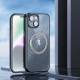Armored case for iPhone 15 Plus with MagSafe Dux Ducis Aimo Mag - black