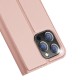 Dux Ducis Skin Pro Wallet Case for iPhone 15 Pro - Pink