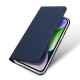 Dux Ducis Skin Pro Wallet Case for iPhone 15 Plus - Blue