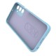 Magic Shield Case for Samsung Galaxy A24 4G flexible armored cover light blue