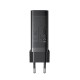 GaN 140W fast charger 3 x USB-C / USB-A Joyroom JR-TCG05EU - black + USB-C - USB-C 240W 1.2m cable