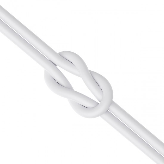 Joyroom JR-EW01 in-ear wired mini jack headphones with remote control - white