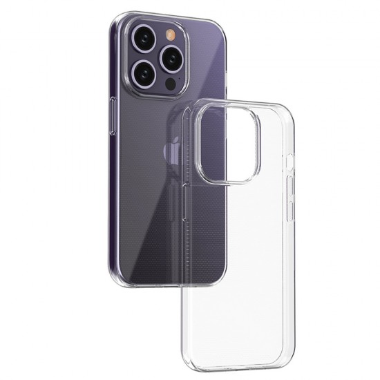 iPhone 15 Pro case from the Ultra Clear series in transparent color