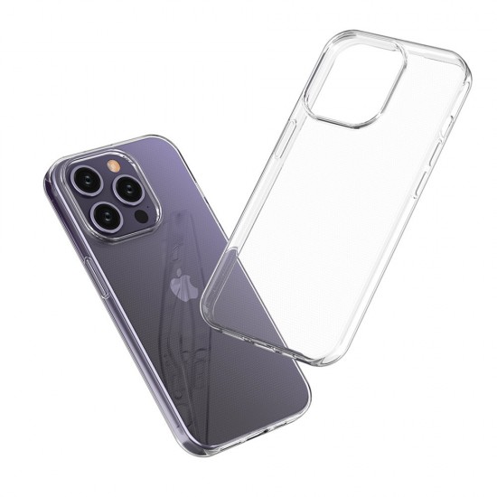 iPhone 15 Pro case from the Ultra Clear series in transparent color