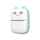 HURC9 Bluetooth Thermal Printer Kitty Mini with App - Blue