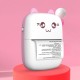 HURC9 Bluetooth Thermal Printer Mini Kitty with App - Pink