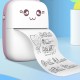 HURC9 Bluetooth Thermal Printer Mini Kitty with App - Pink