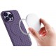 MagSafe Woven Case for iPhone 15 Pro - navy blue