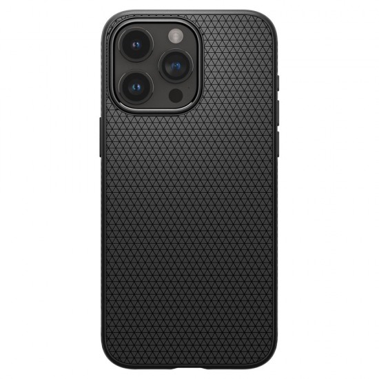 Spigen Liquid Air iPhone 15 Pro Case - Matte Black
