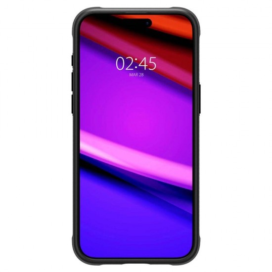 Spigen Rugged Armor Mag Case with MagSafe for iPhone 15 Pro Max - Matte Black