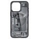 Spigen Ultra Hybrid Mag Case with MagSafe for iPhone 15 Pro - Dark Gray (Zero One Pattern)