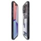 Spigen Ultra Hybrid Mag Case with MagSafe for iPhone 15 Pro - Dark Gray (Zero One Pattern)