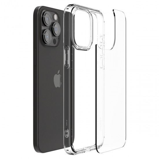 Spigen Crystal Hybrid iPhone 15 Pro Case - Clear