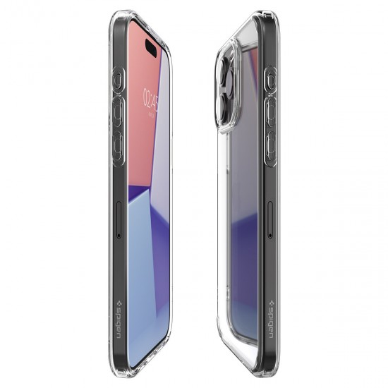 Spigen Crystal Hybrid iPhone 15 Pro Case - Clear
