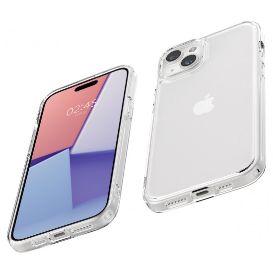 Spigen Crystal Hybrid iPhone 15 Plus Case - Clear