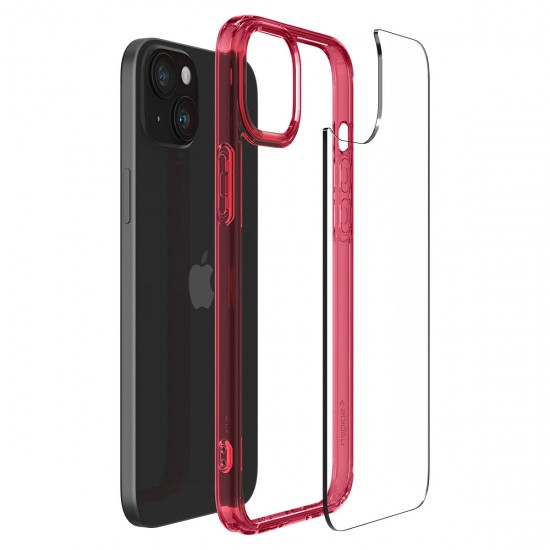 Spigen Ultra Hybrid iPhone 15 Plus Case - Red