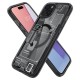 Spigen Ultra Hybrid Mag Case with MagSafe for iPhone 15 Plus - Dark Gray (Zero One Pattern)