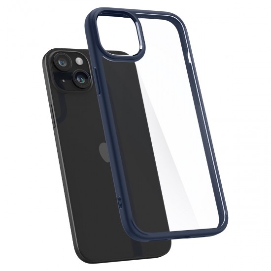 Spigen Ultra Hybrid iPhone 15 Plus Case - Dark Blue